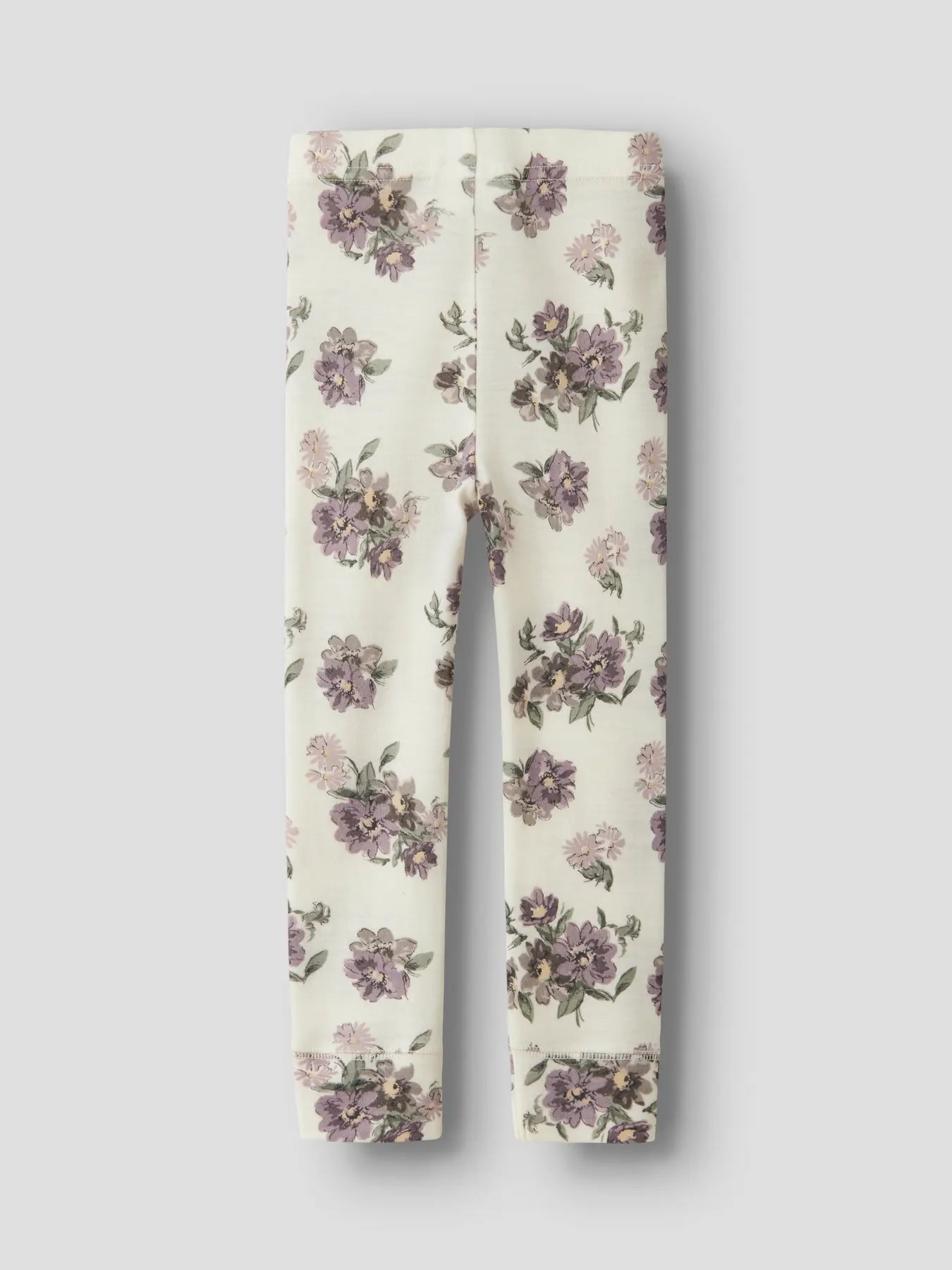 Merino Leggings mit elastischem Bund, Rückansicht