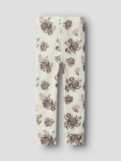 Merino Leggings mit elastischem Bund, Rückansicht