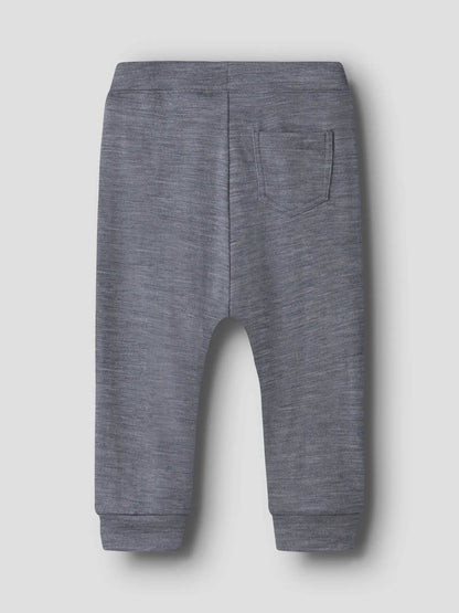 Merino-Wollhose mit verstellbarem Bund, Rückansicht