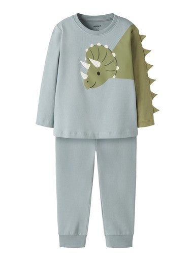 Name It Pyjama Set Urban Chic mit Dinosaurier für Kinder, Langarmshirt und lange Hose, im Bärechind Winterthur Schweiz