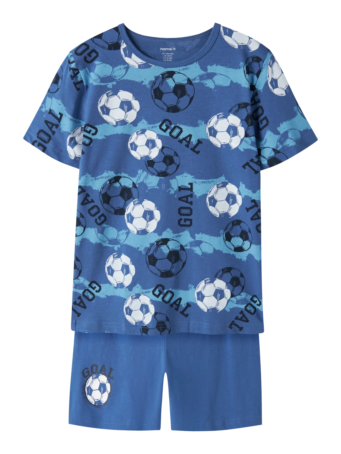 Kinder Pyjama-Set mit Fussball-Print aus Bio-Baumwolle, Bärechind Winterthur Zürich Schweiz