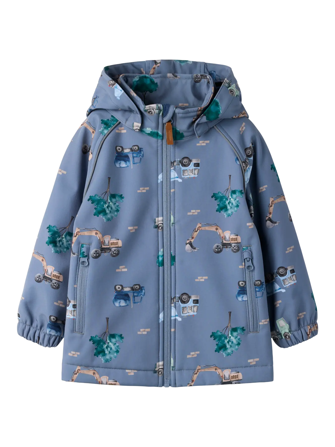 Kinder Softshelljacke von Name It mit Print, nachhaltig bei Bärechind Winterthur Zürich Schweiz kaufen