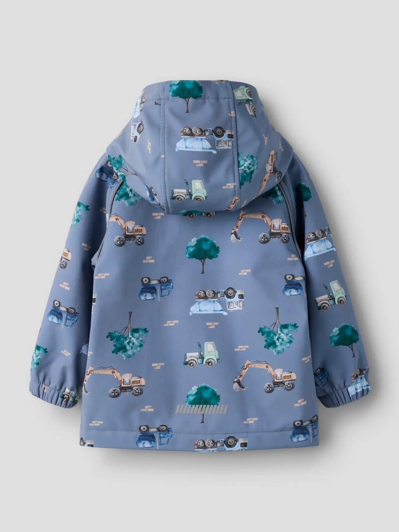 Rückansicht Softshelljacke für Kinder von Name It, Bärechind Winterthur Zürich Schweiz