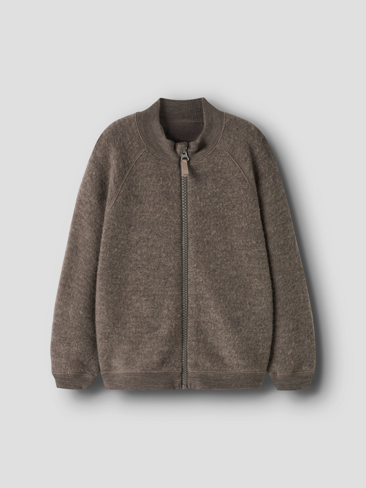 Name It Wollfleece Jacke in Morel aus 100% Wolle für Kinder im Bärechind Winterthur Schweiz