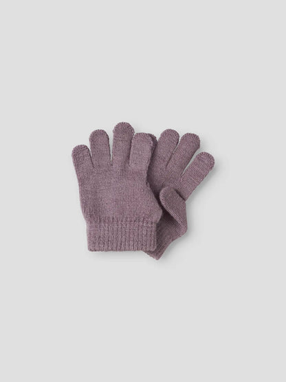 Name it Merino Fingerhandschuhe Baby in Toadstool bei Bärechind