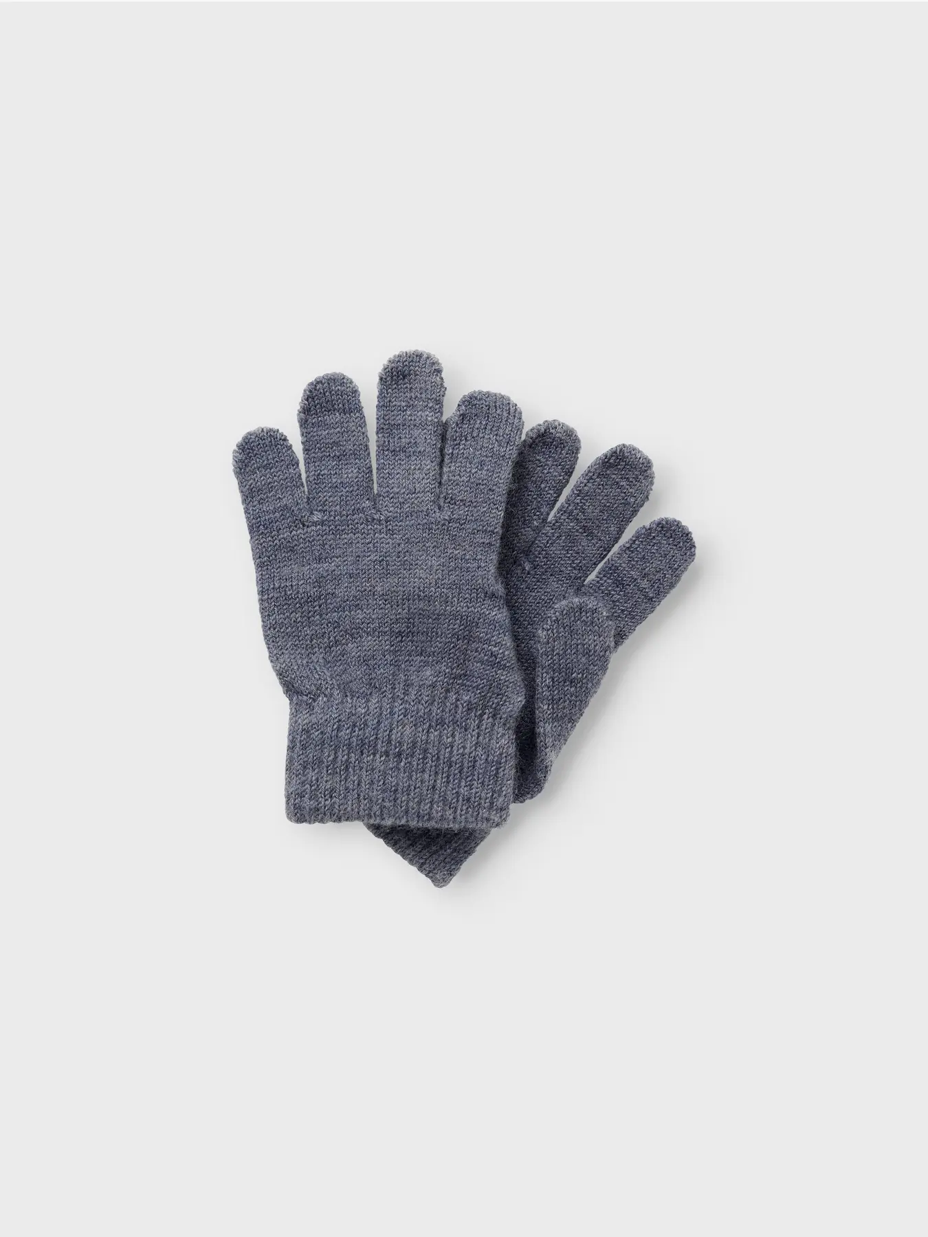 Name it Merino Fingerhandschuhe Kleinkind in grau bei Bärechind