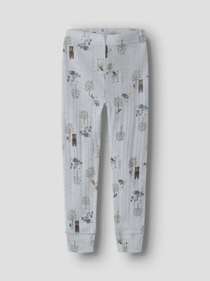 Name it Needle Lange Leggings Kinder in Arctic Ice, Vorderansicht