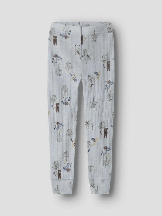 Name it Needle Lange Leggings Kinder in Arctic Ice, Vorderansicht