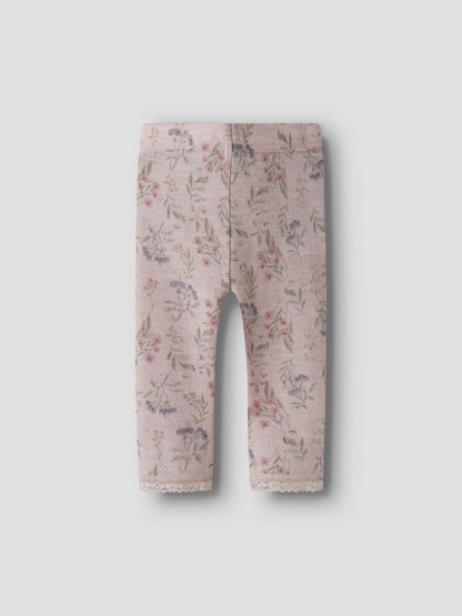 Name it Needle Leggings in Violet Ice bei Bärechind