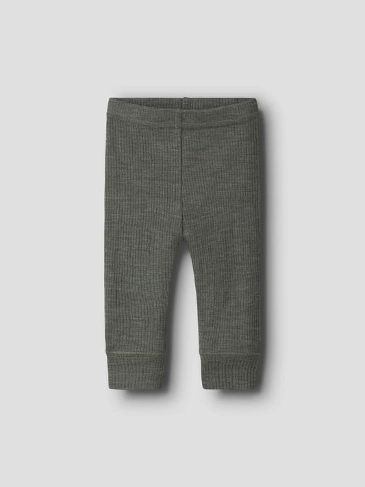 Name it Ripp Leggings in Mulled Basil, Vorderansicht