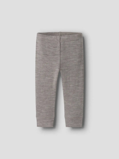 Name it Ripp Leggings in Satellite, Vorderansicht