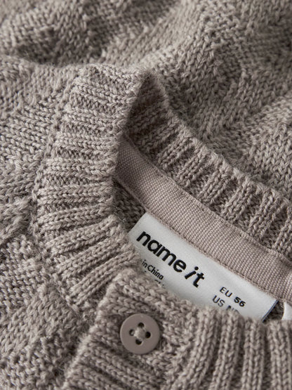 Name it Strickcardigan Zopfmuster in Satellite bei Bärechind