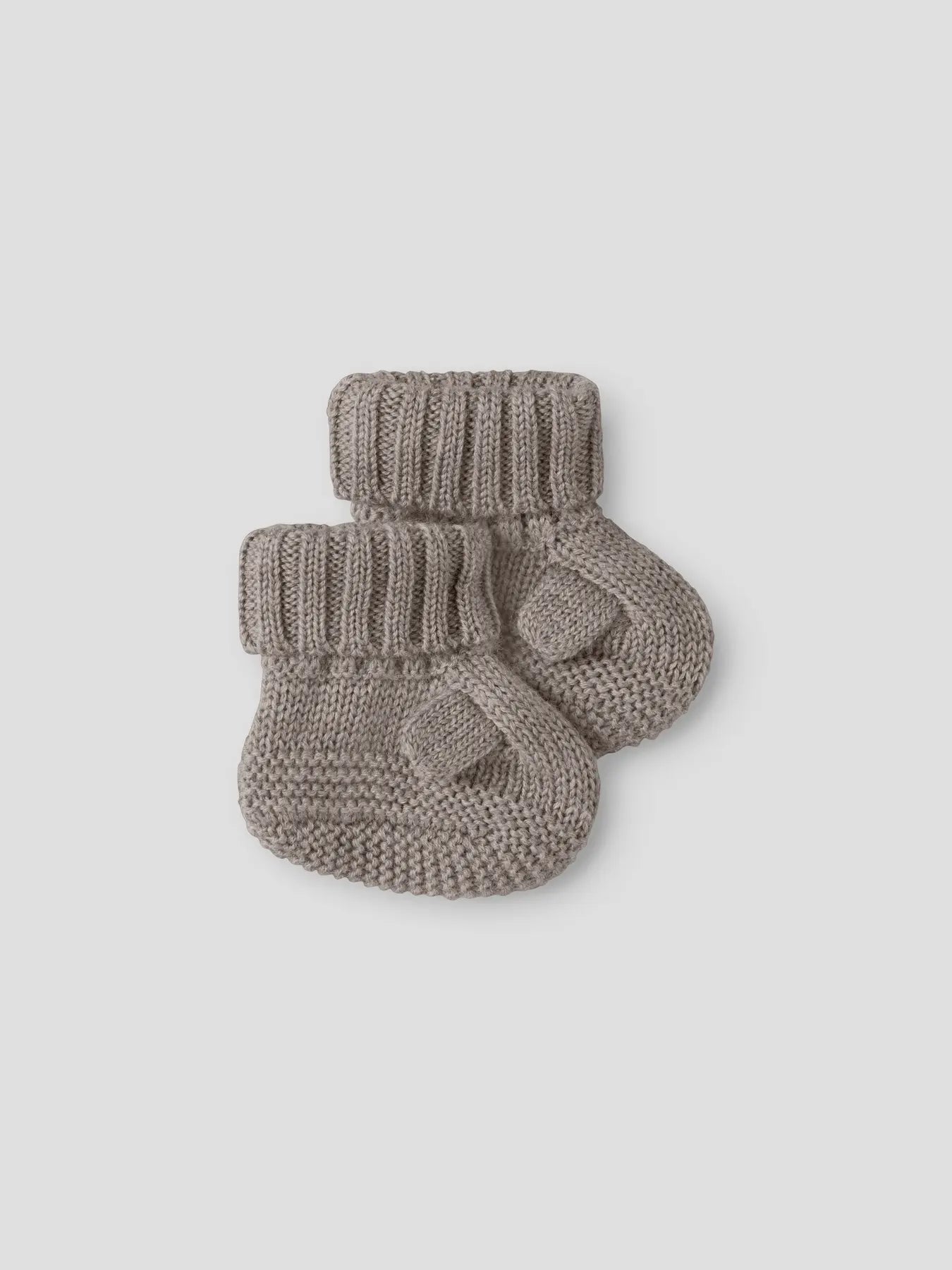 Gestrickte Hausschuhe aus 100% Wolle, warm und weich