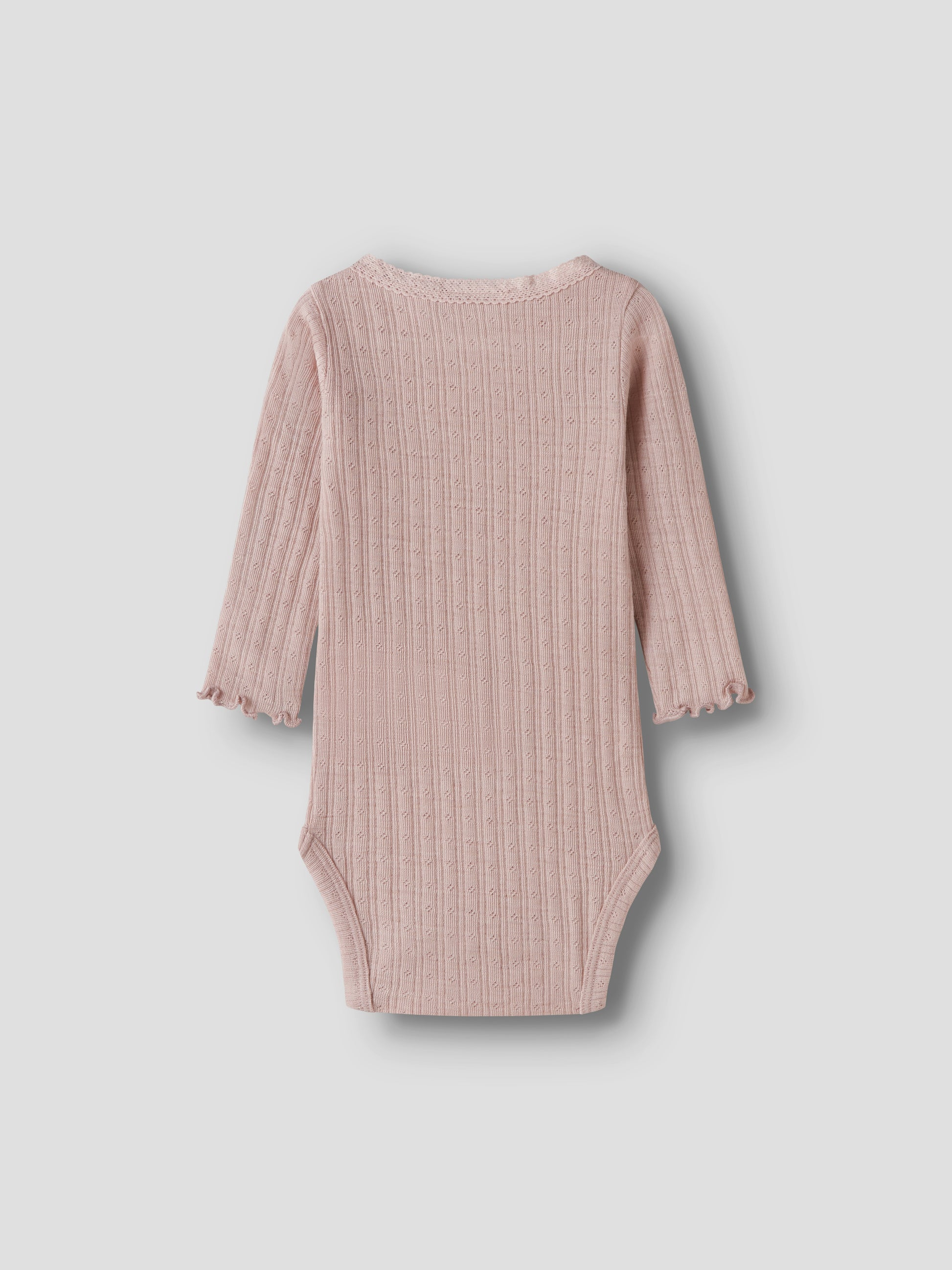 Body aus 85% Wolle und 15% Seide, weich und temperaturregulierend
