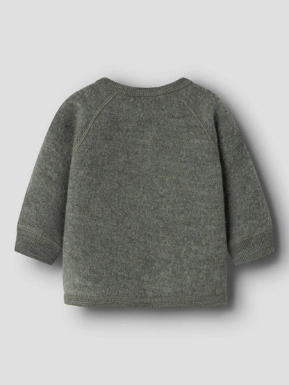 Cardigan aus 100% Wolle, weich und wärmend