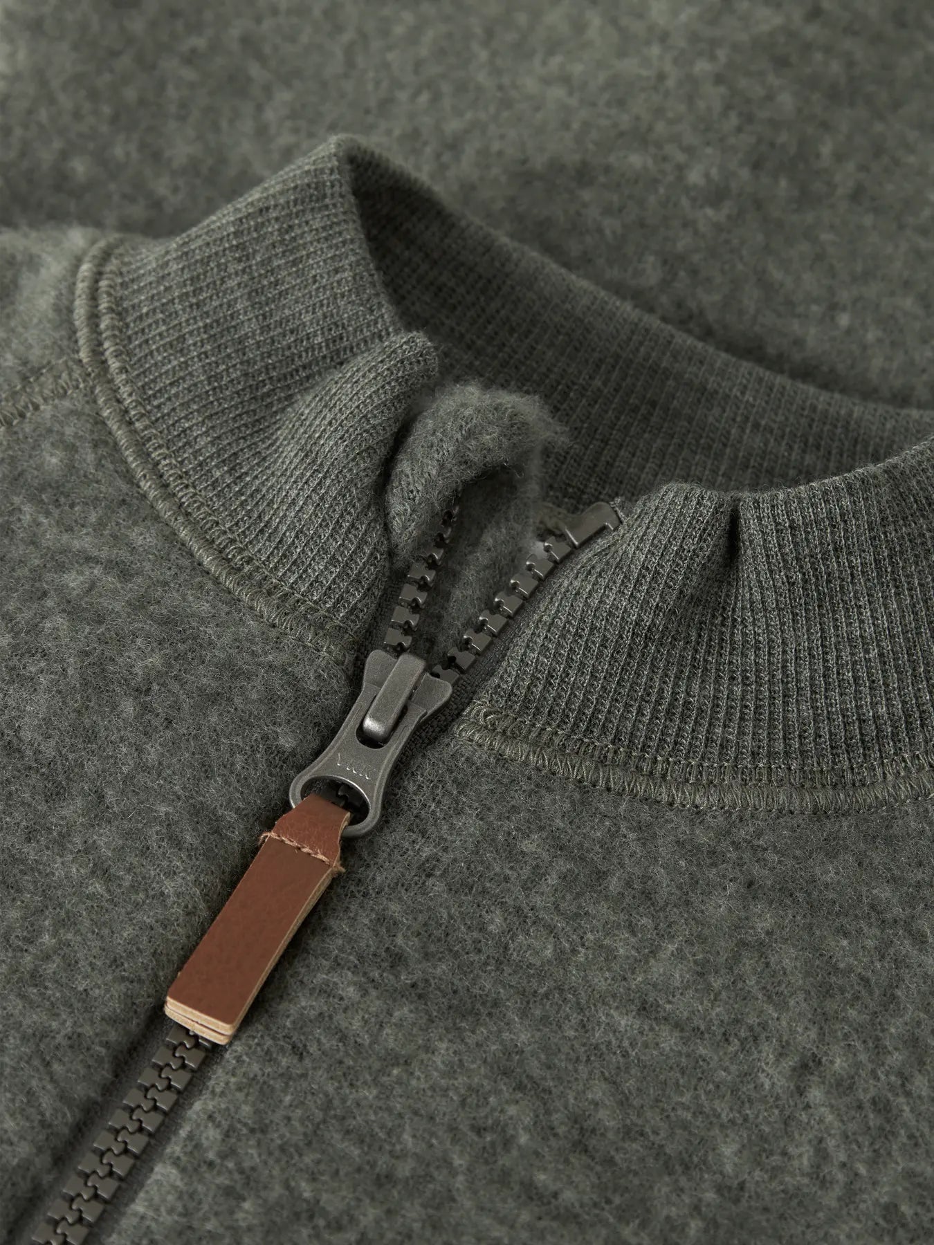 Name it Wollfleece Cardigan in Mulled Basil bei Bärechind