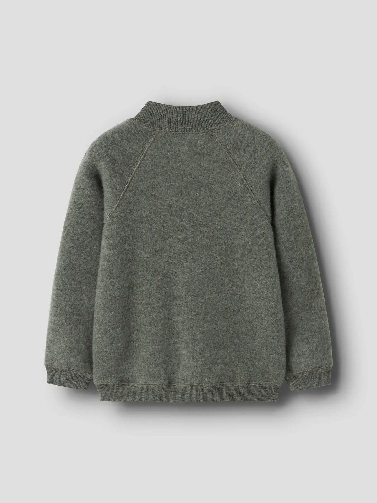 Wollfleece Cardigan aus 100% Merinowolle, wärmend und vielseitig