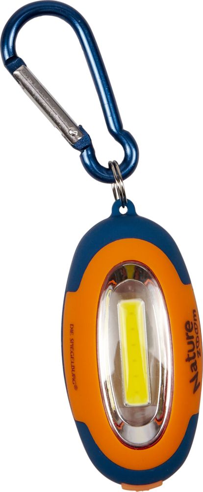 Kleine Nature Zoom LED Lampe für Kinder Outdoor Abenteuer im Bärechind Winterthur Zürich Schweiz.