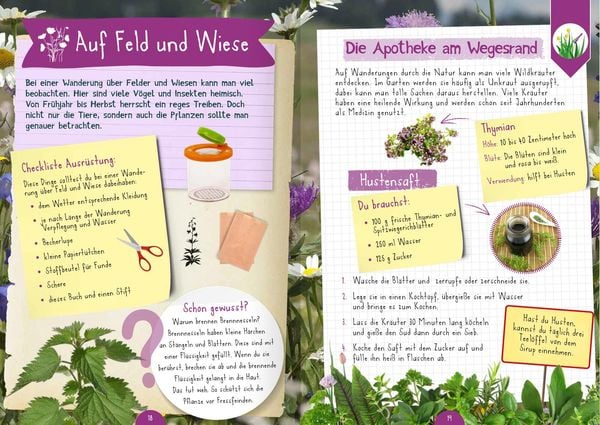 Naturforscher Kids Mitmachbuch für unterwegs – Natur entdecken und Experimente für Kinder Buch im Kinderladen Bärechind Winterthur Schweiz.