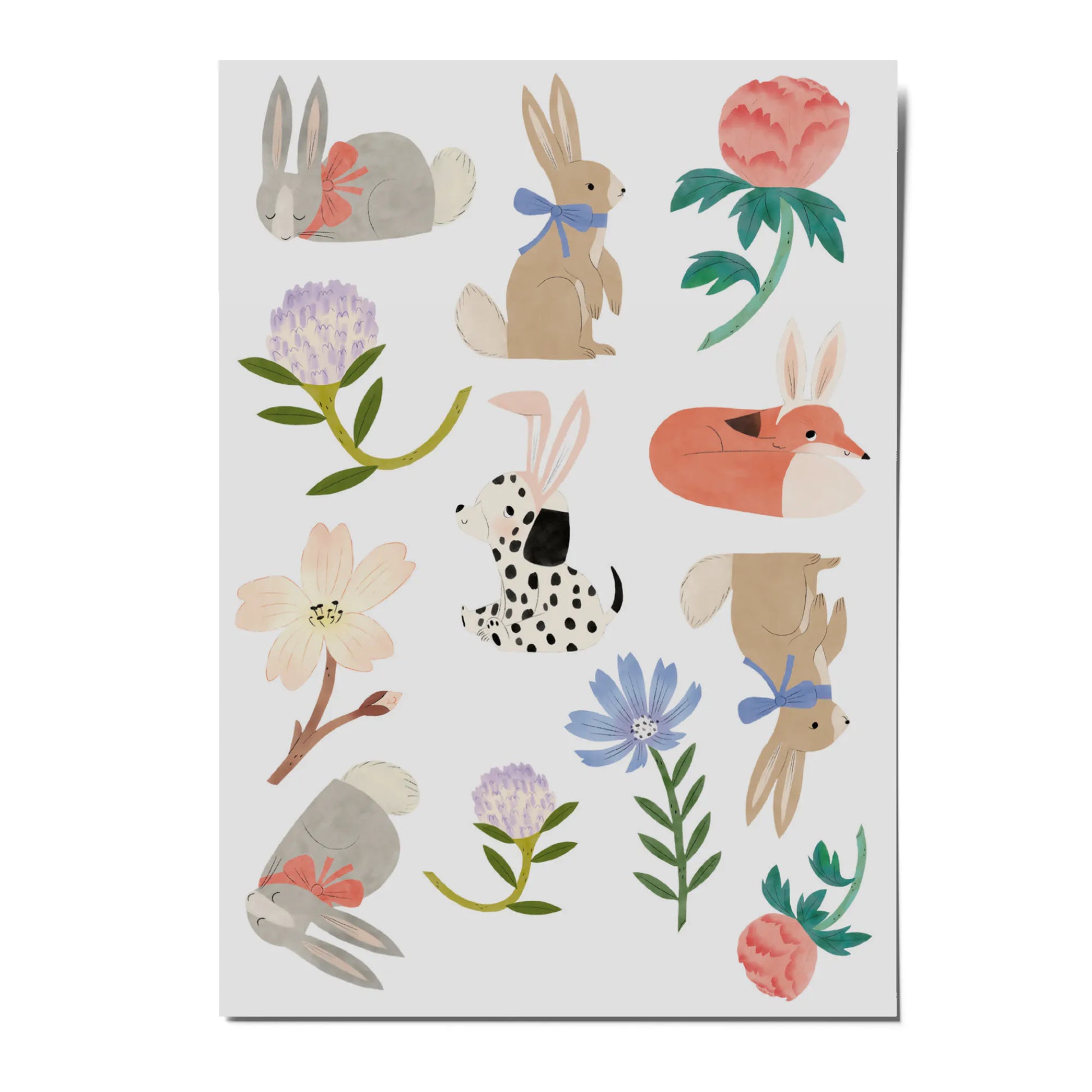 Oster Kindertattoos mit Hasen und Ostereiern von nuukk – nachhaltige Kindertattoos bei Bärechind Winterthur Zürich Schweiz.