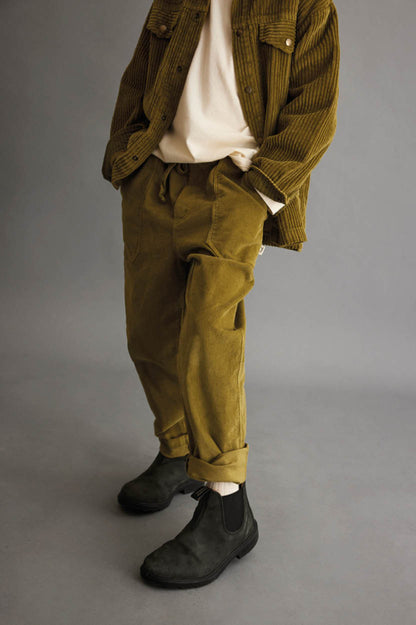 RICK Cordhose, grün