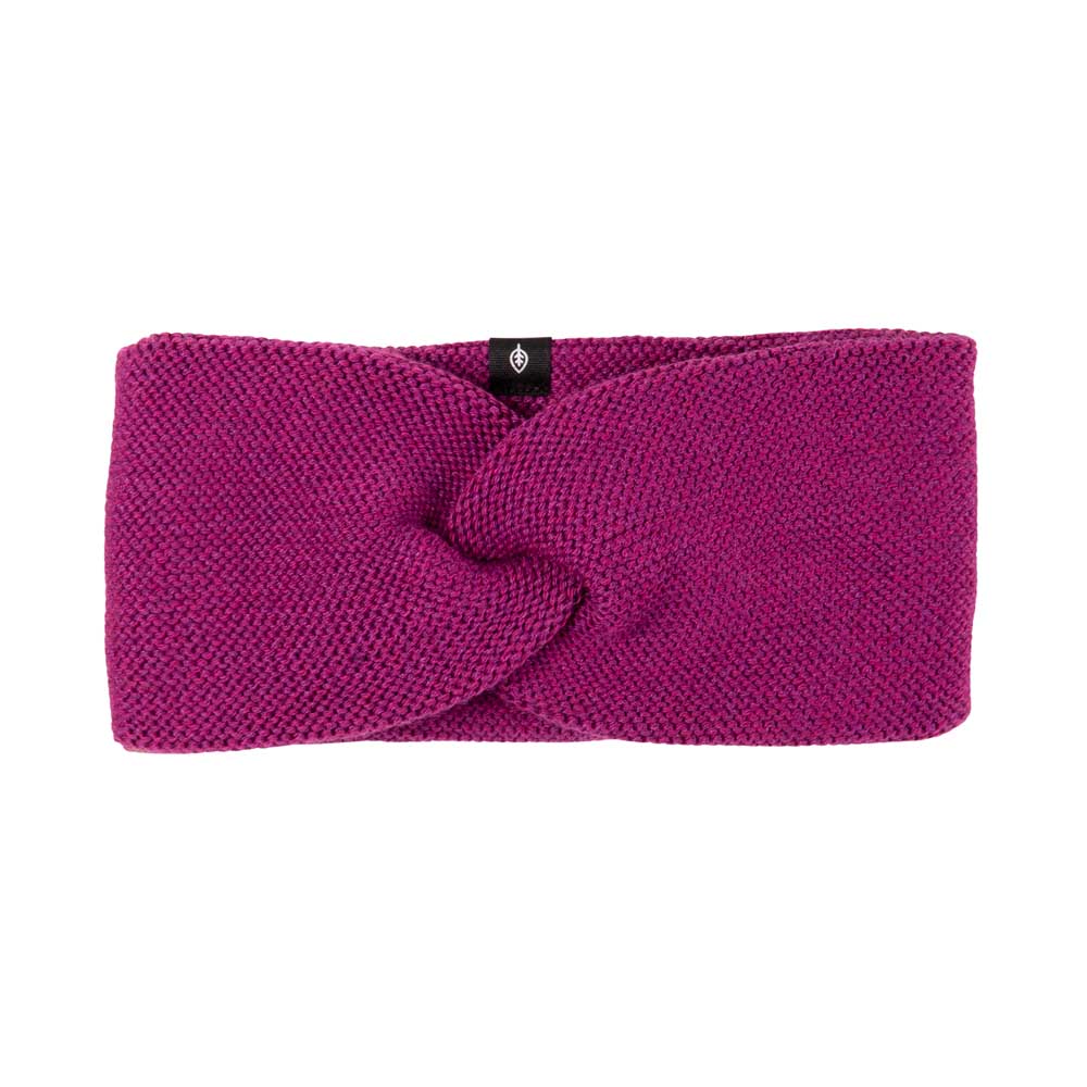 Pure Pure Kinderstirnband Wolle/Seide in Purple-Wine bei Bärechind