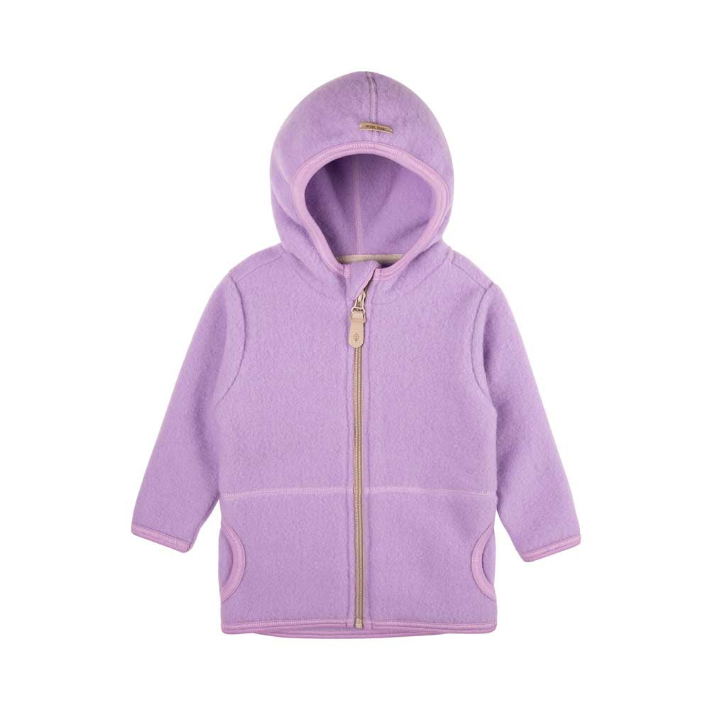 Pure Pure Kinderwollfleece Jacke in Lilac bei Bärechind