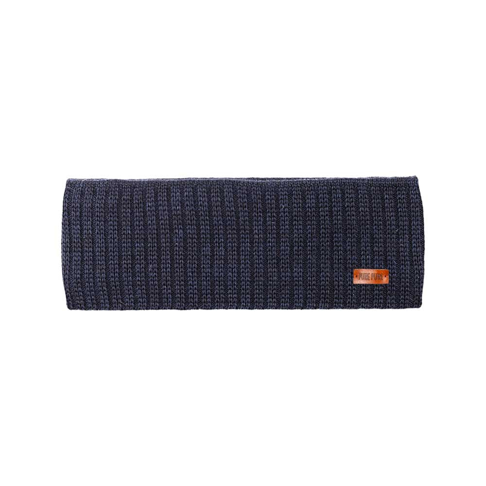 Pure Pure Stirnband Merino in Marine bei Bärechind