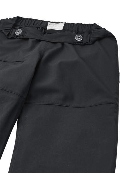 Detail elastischer Bund ReimaTec Kinderhose Samppi Black
