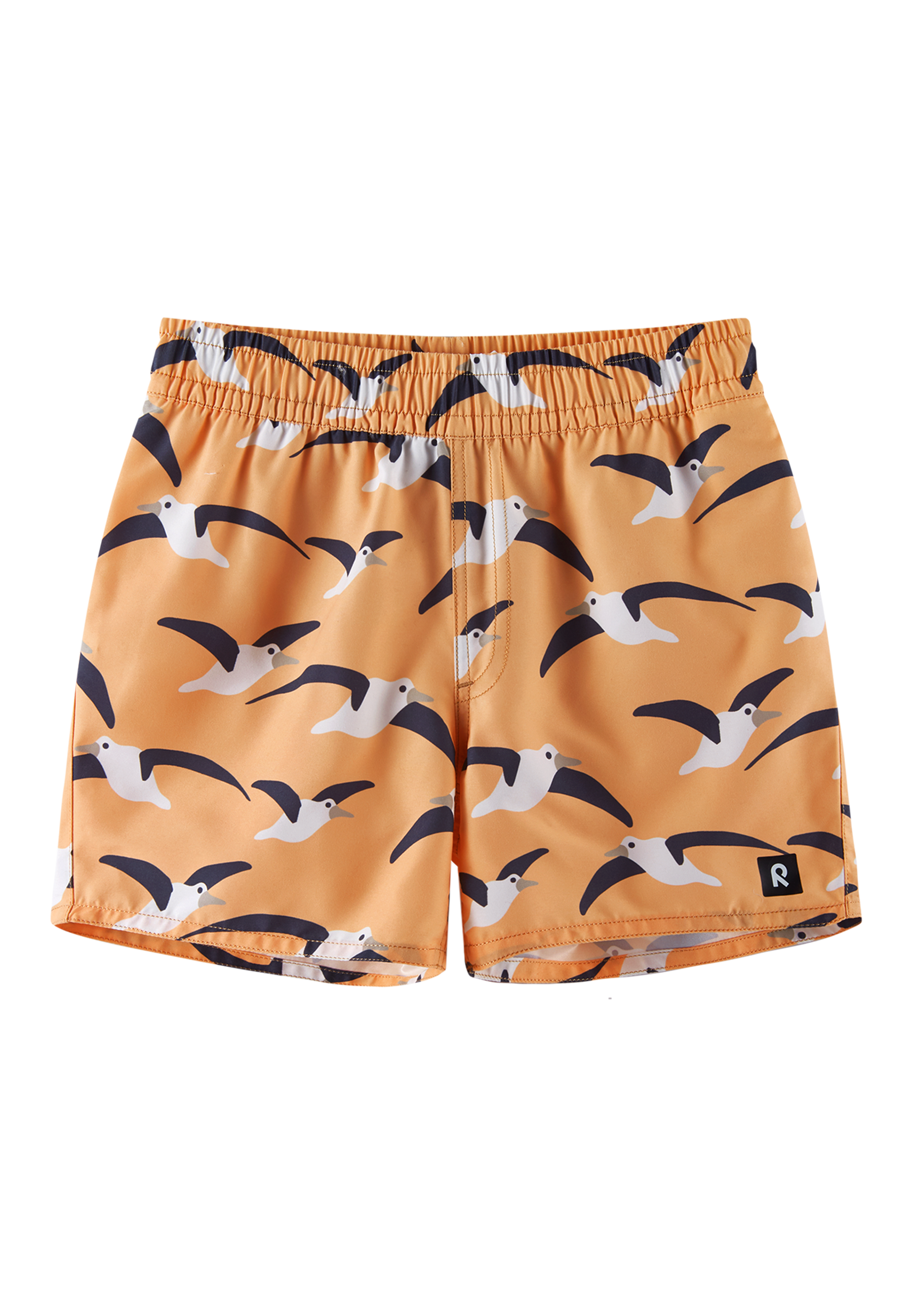 Frontansicht der Reima Kinder Badehose – bequeme Swim Boxers für Sommer und Wasser