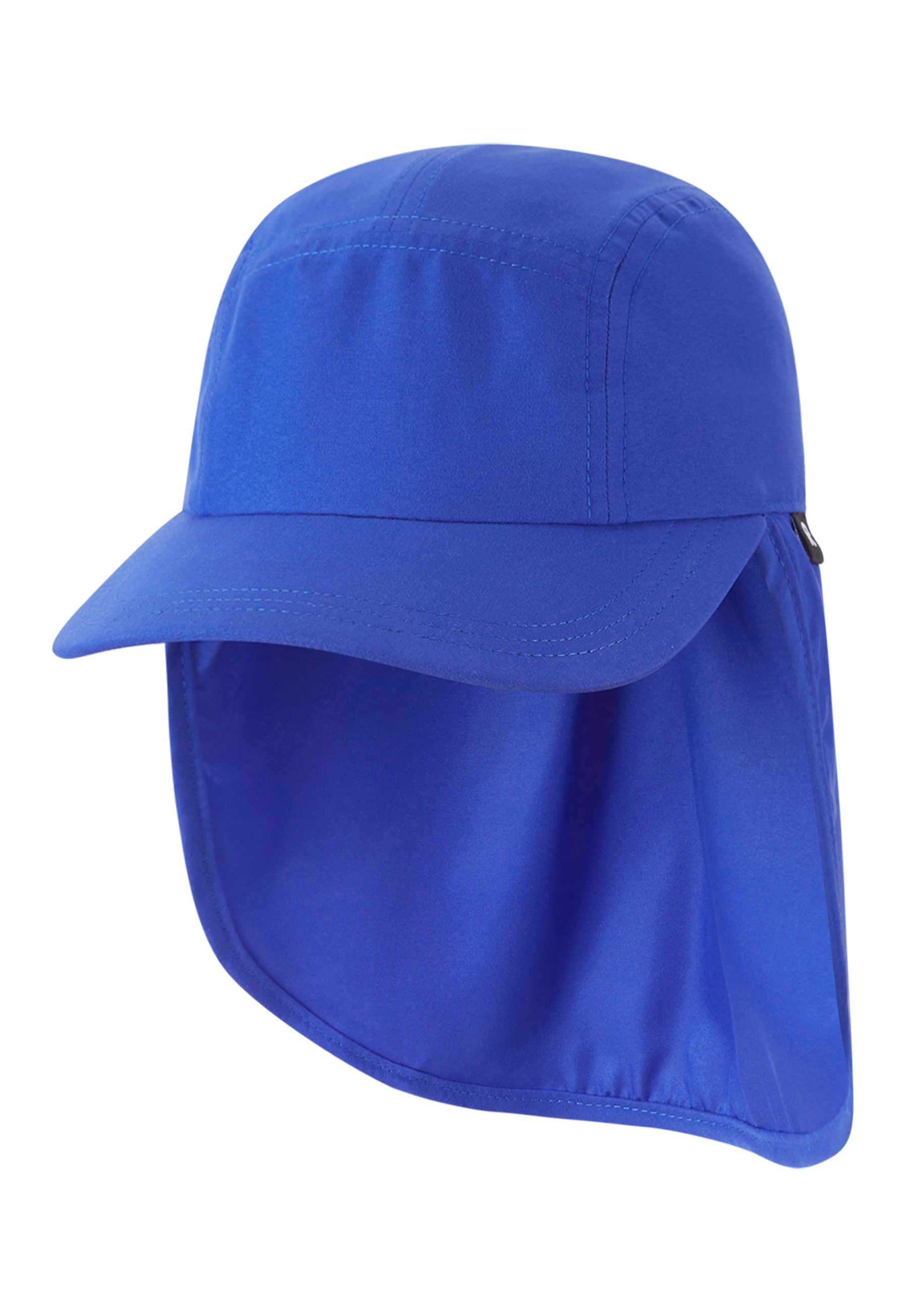 Reima Kinder Sonnenhut in Blau mit Nackenschutz – leichter Sommerhut für zuverlässigen Sonnenschutz