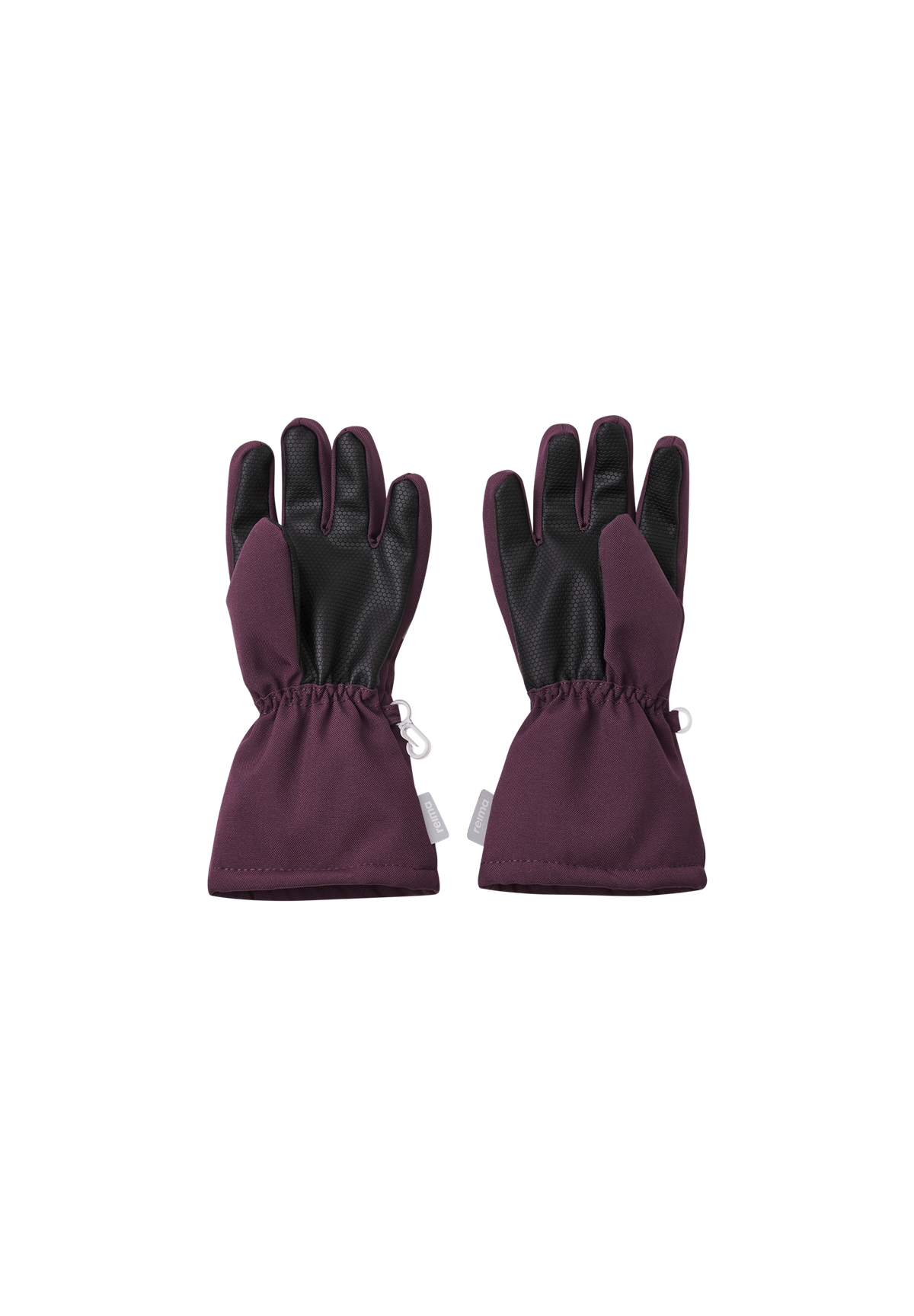 Rückenansicht der Reima Milne Fingerhandschuhe in Deep Purple