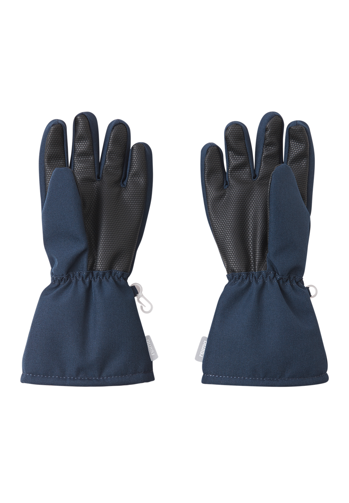 Rückenansicht der Reima Milne Fingerhandschuhe in Navy