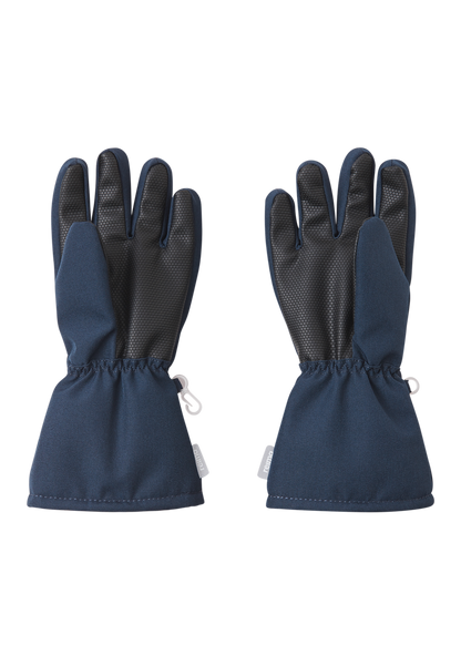 Rückenansicht der Reima Milne Fingerhandschuhe in Navy