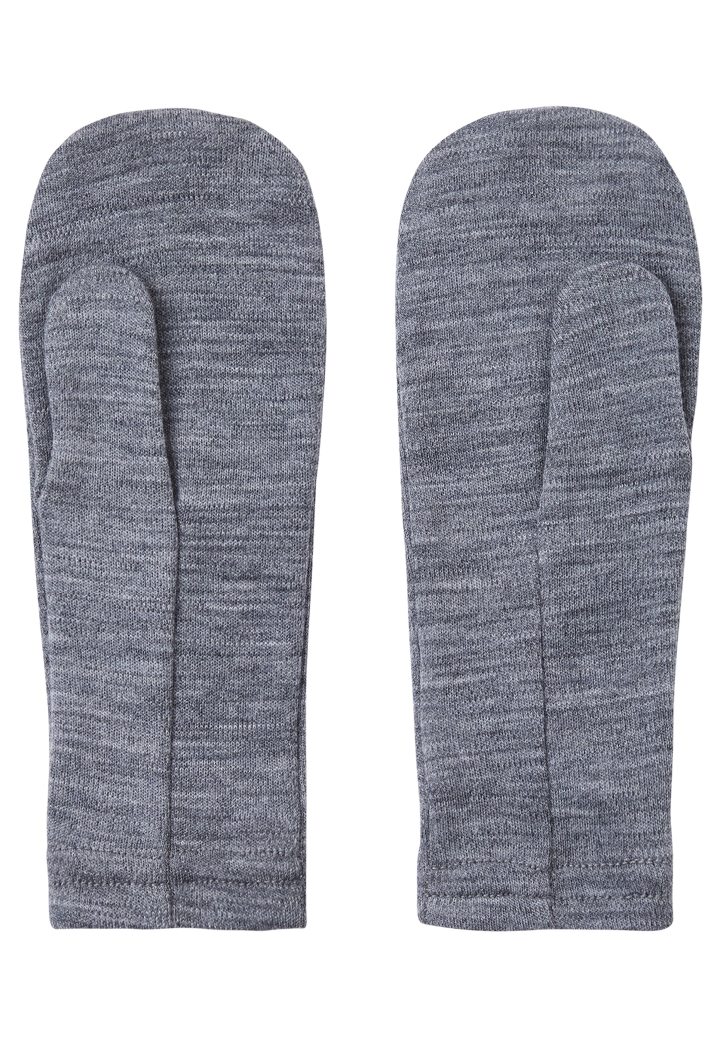 Rückseite Reima Eino Strickfäustlinge Melange Grey