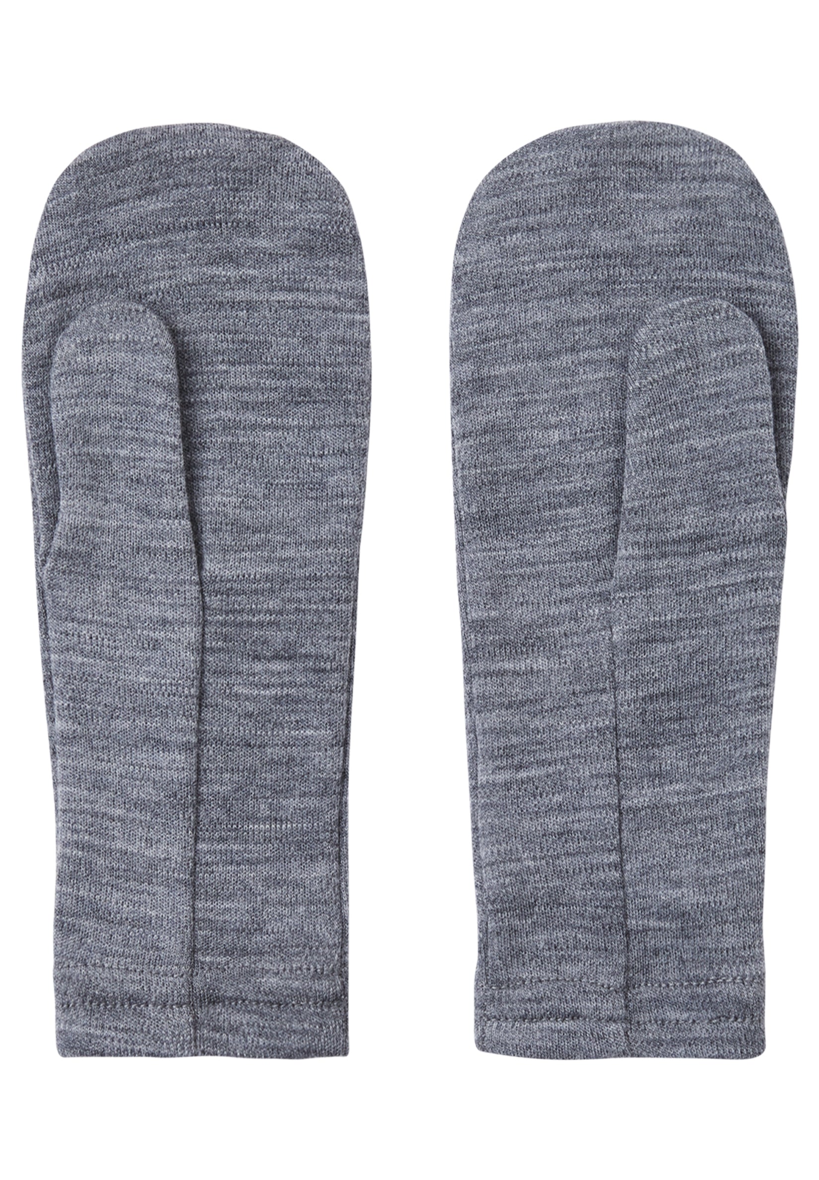 Rückseite Reima Eino Strickfäustlinge Melange Grey