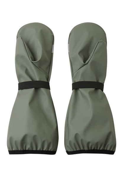 Reima Rain Mittens Puro Greyish Green Seitenansicht
