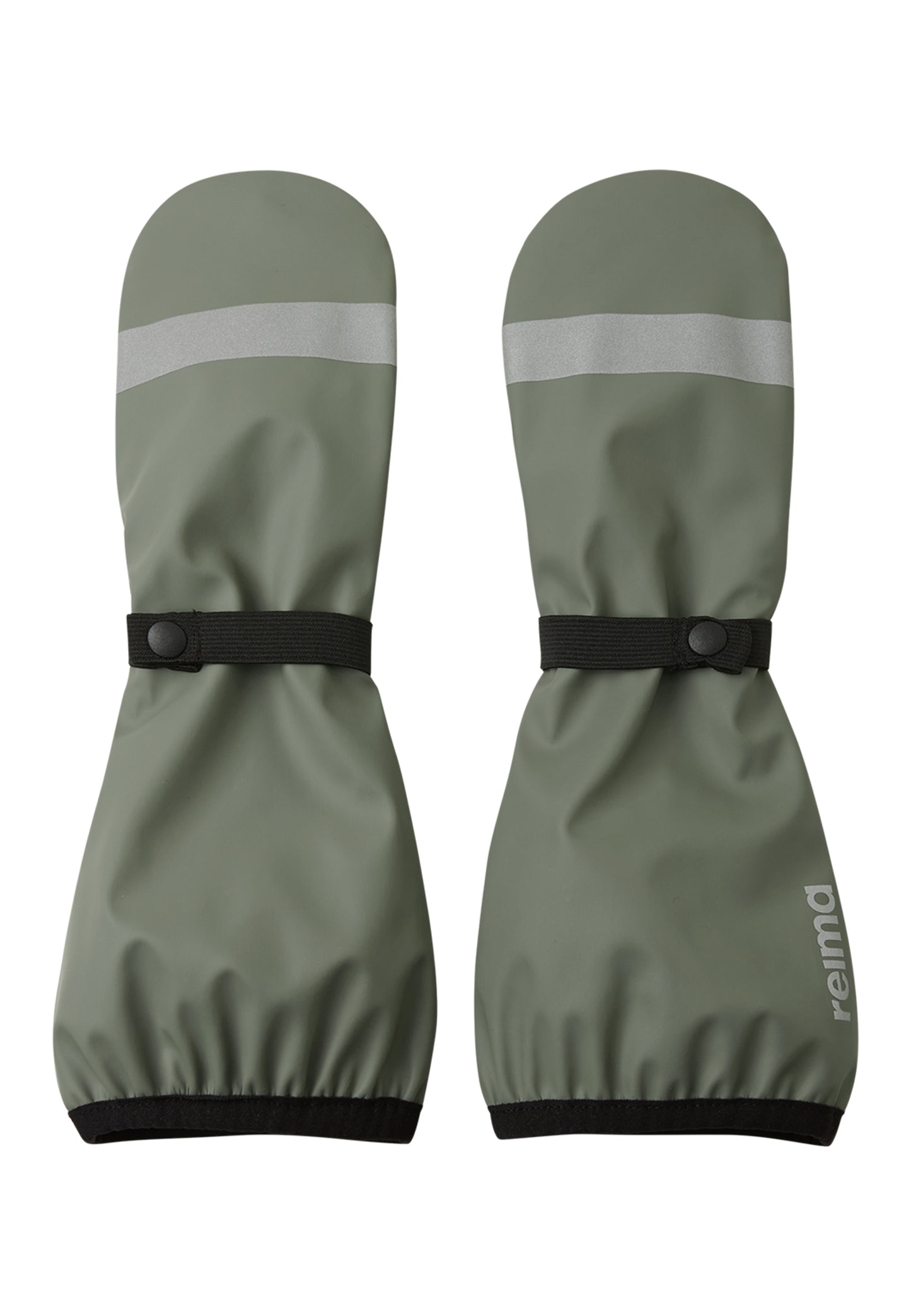 Reima Rain Mittens Puro Greyish Green Vorderansicht