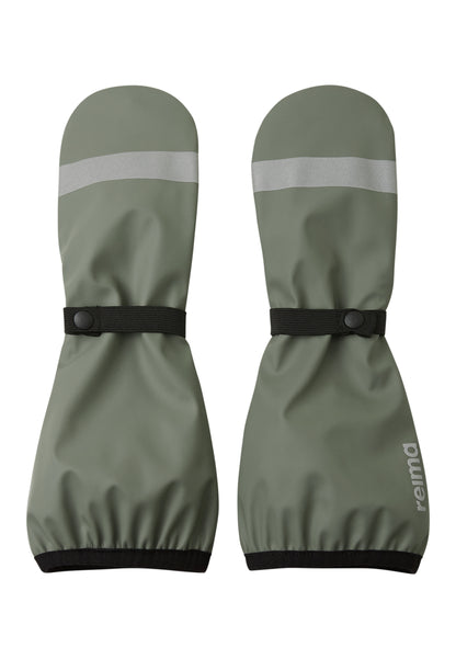 Reima Rain Mittens Puro Greyish Green Vorderansicht