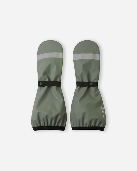Reima Rain Mittens Puro Greyish green, Ansicht von vorne