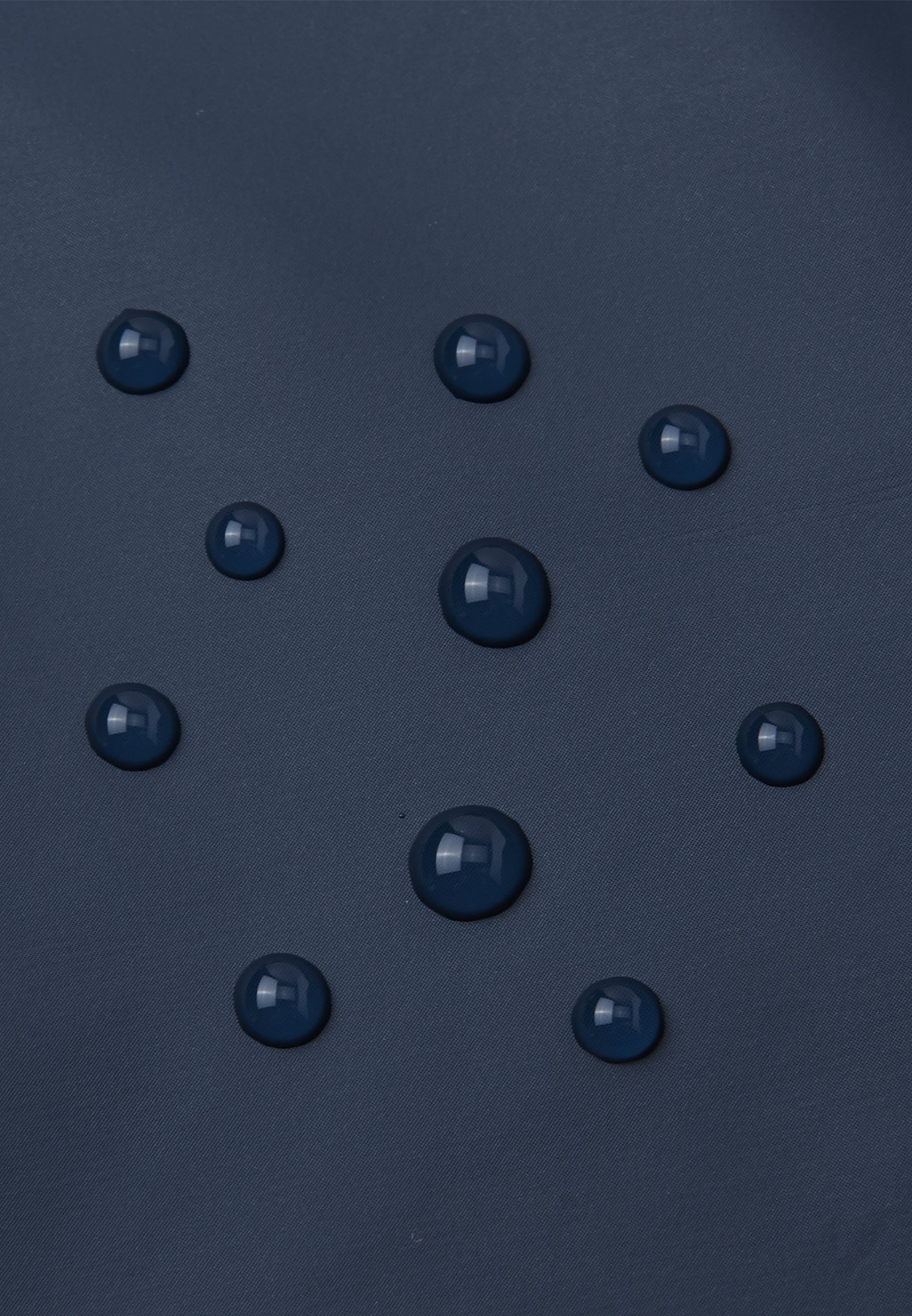Detail wasserabweisendes Material Reima Regenhut Rainy Navy
