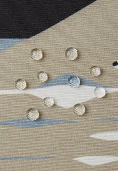 Detail wasserabweisendes Softshell-Material Reima Vantti Earthy Beige