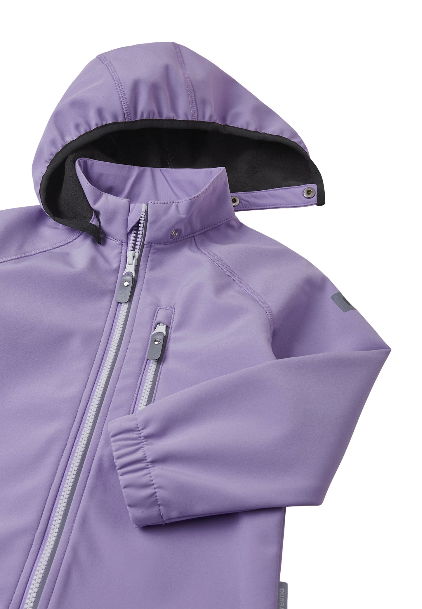 Reima Softshell-Jacke Vantti Lilac Amethyst Rückansicht