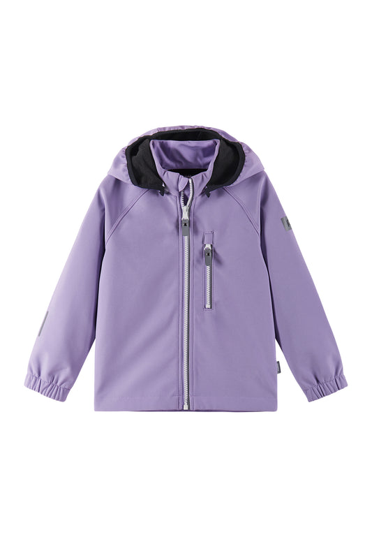 Reima Softshell-Jacke Vantti Lilac Amethyst Vorderansicht