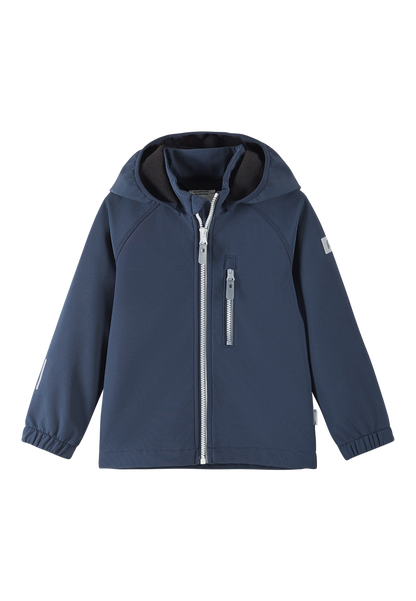 Reima Softshell-Jacke Vantti Navy Vorderansicht