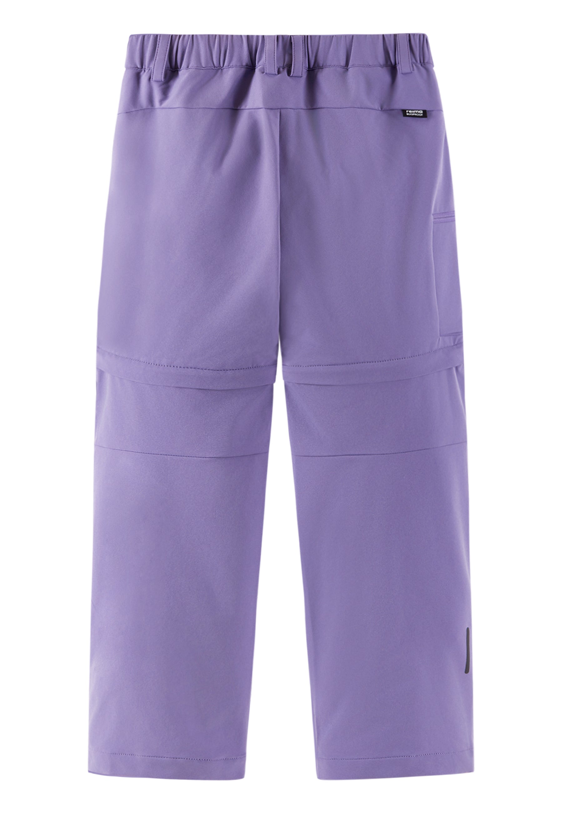 Kinder Outdoorhose Reima Surina in Misty Violet – wandelbar zur Shorts