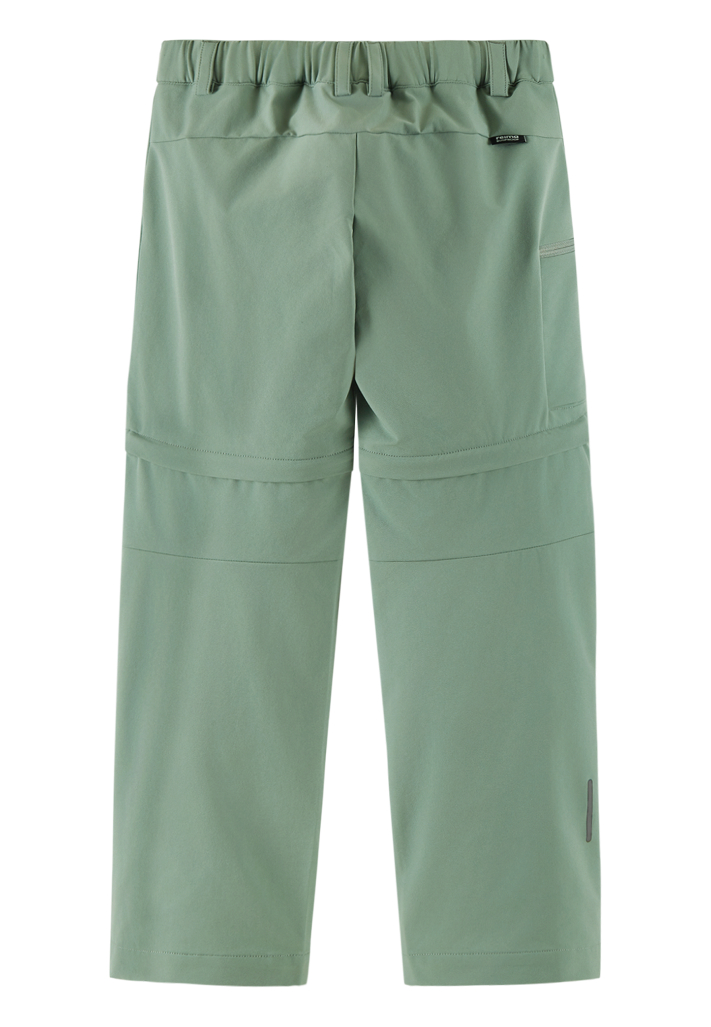 Kinder Outdoorhose Reima Surina in Stone Green – wandelbar zur Shorts