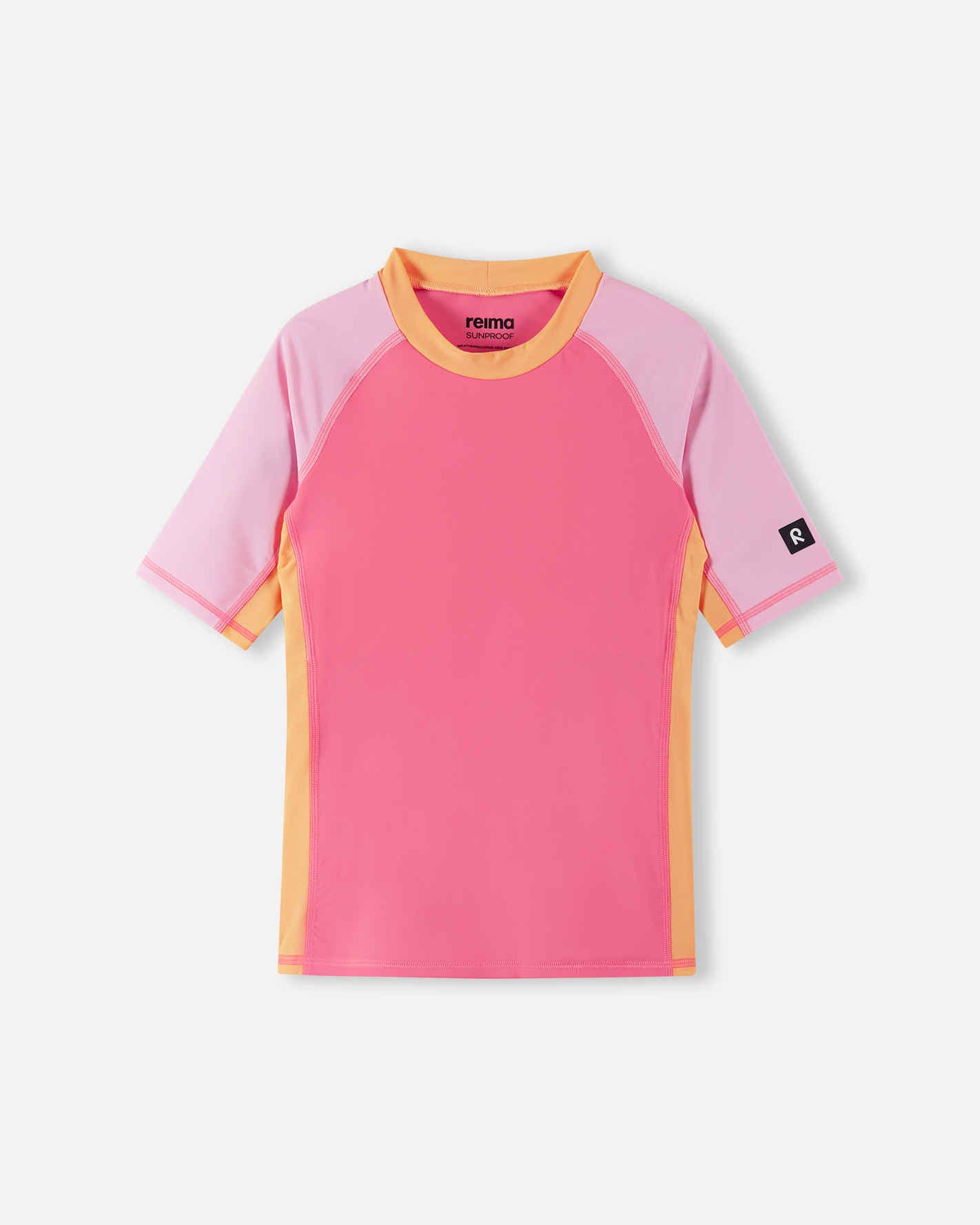 Reima UV Shirt Kinder Joonia Soft Coral UV Schutz 50+ nachhaltige Bademode Schwei