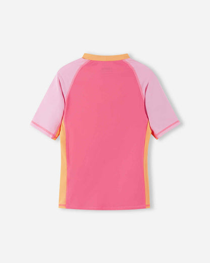 Reima UV Shirt Kinder kurzarm Soft Coral UV Schutz 50+ Sommer Bademode Schweiz