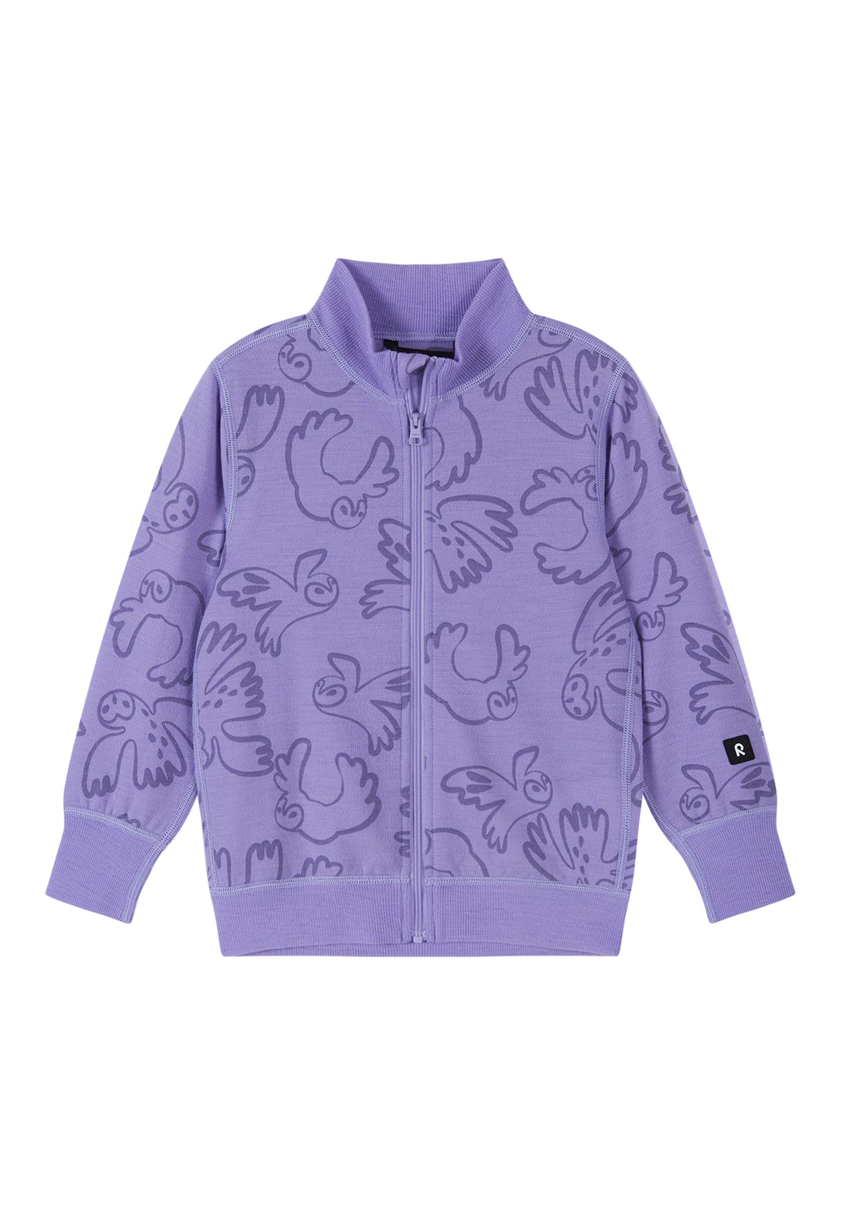 Reima Wolljacke Mahin Blooming Lilac Vorderansicht im Bärechind Winterthur Zürich Schweiz
